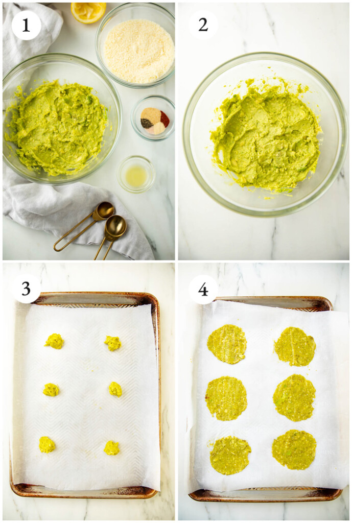 Instructions for avocado chips