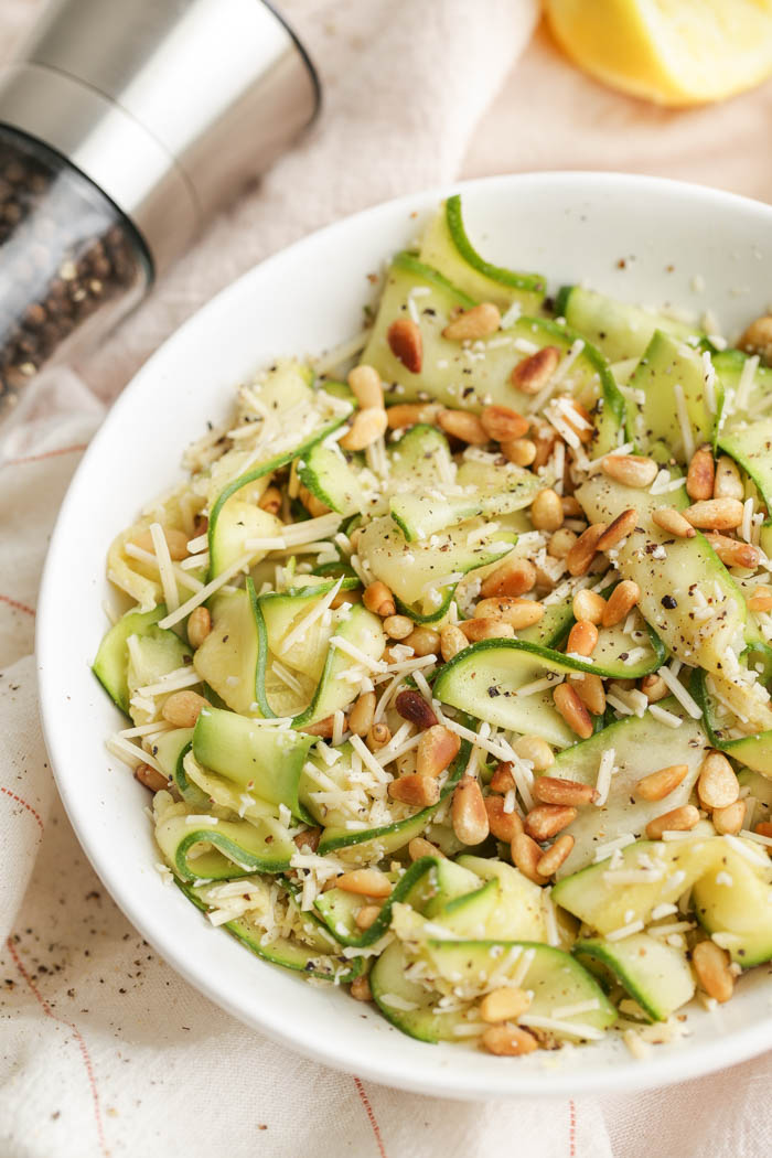 Zucchini Salad - Easy Healthy Recipes