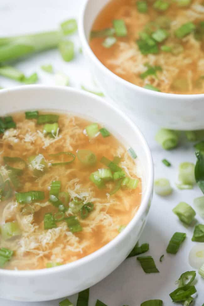 Keto Egg Drop Soup Easy Healthy Recipes