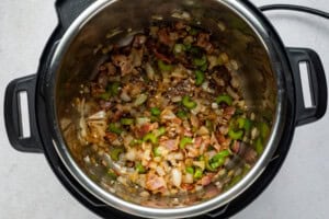 instant pot clam chowder step 2