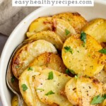 Pin graphic for smothered potatoes