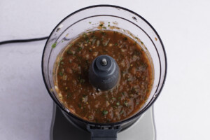 Keto salsa in food processor
