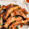 Baked Buffalo Ribs - Easy Healthy Recipes